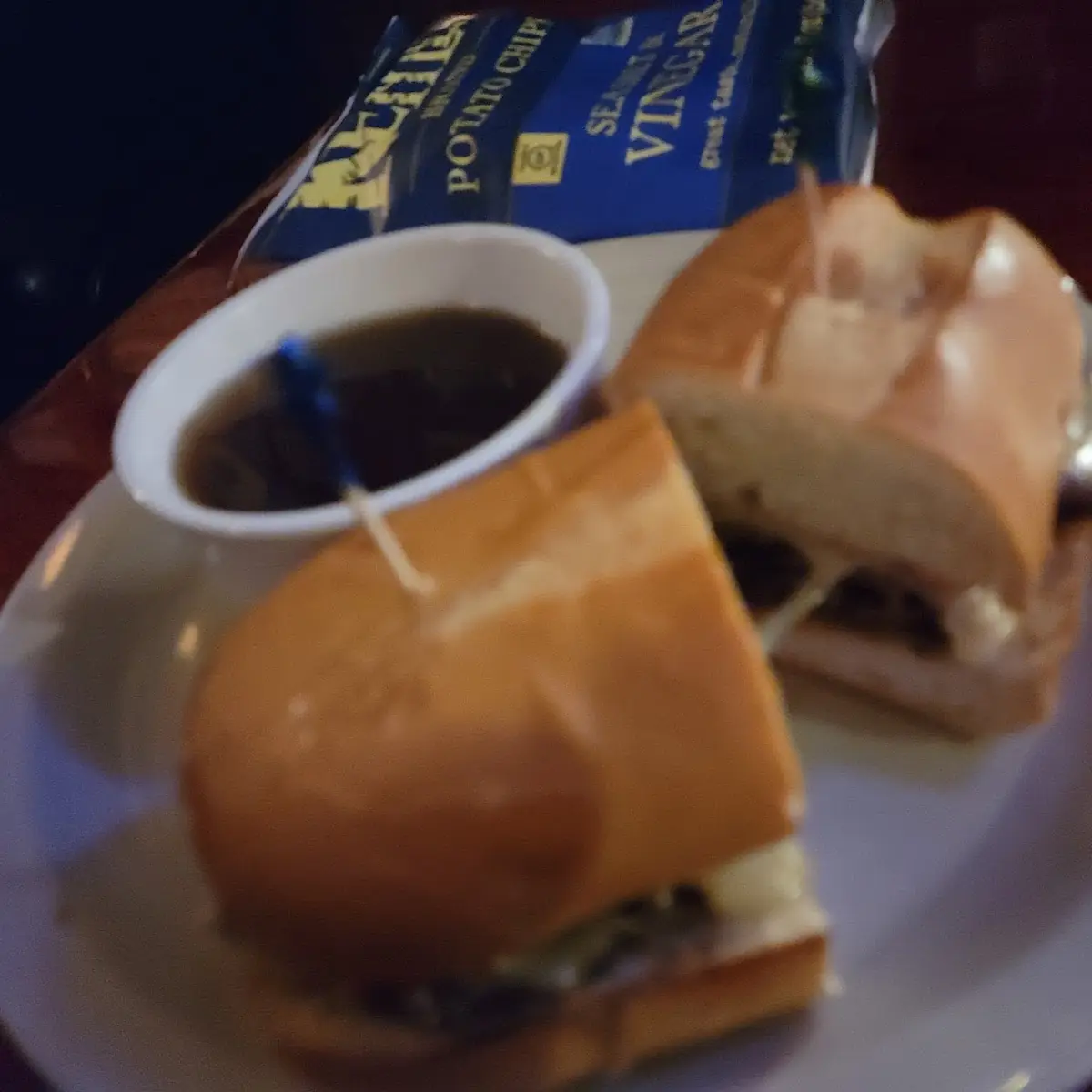 French Dip with Chips