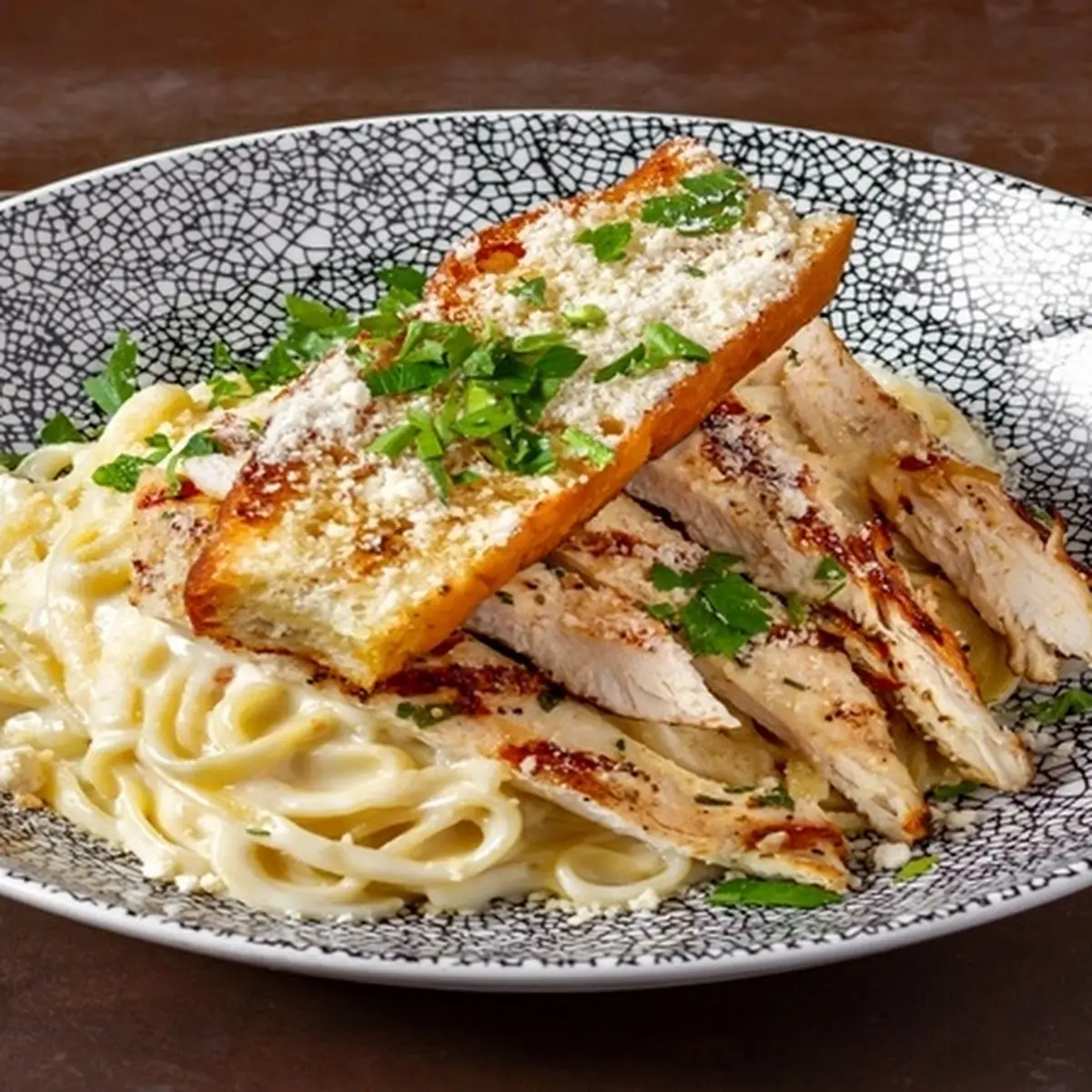 Grilled Chicken Alfredo