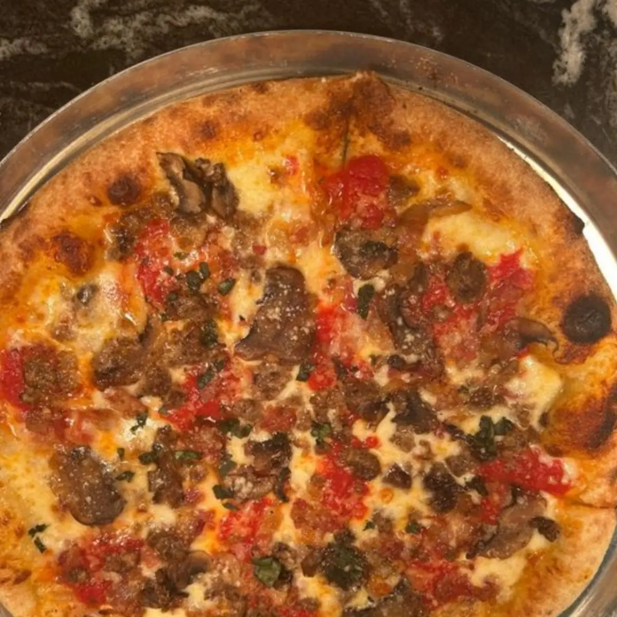 Meat Lovers Thin Crust Pizza