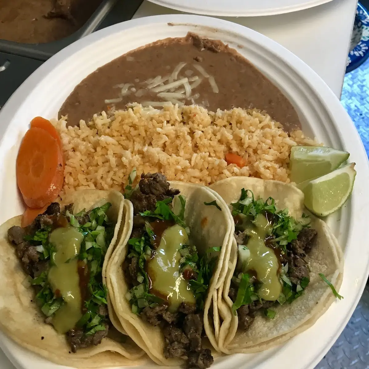 Burrito and Street Tacos
