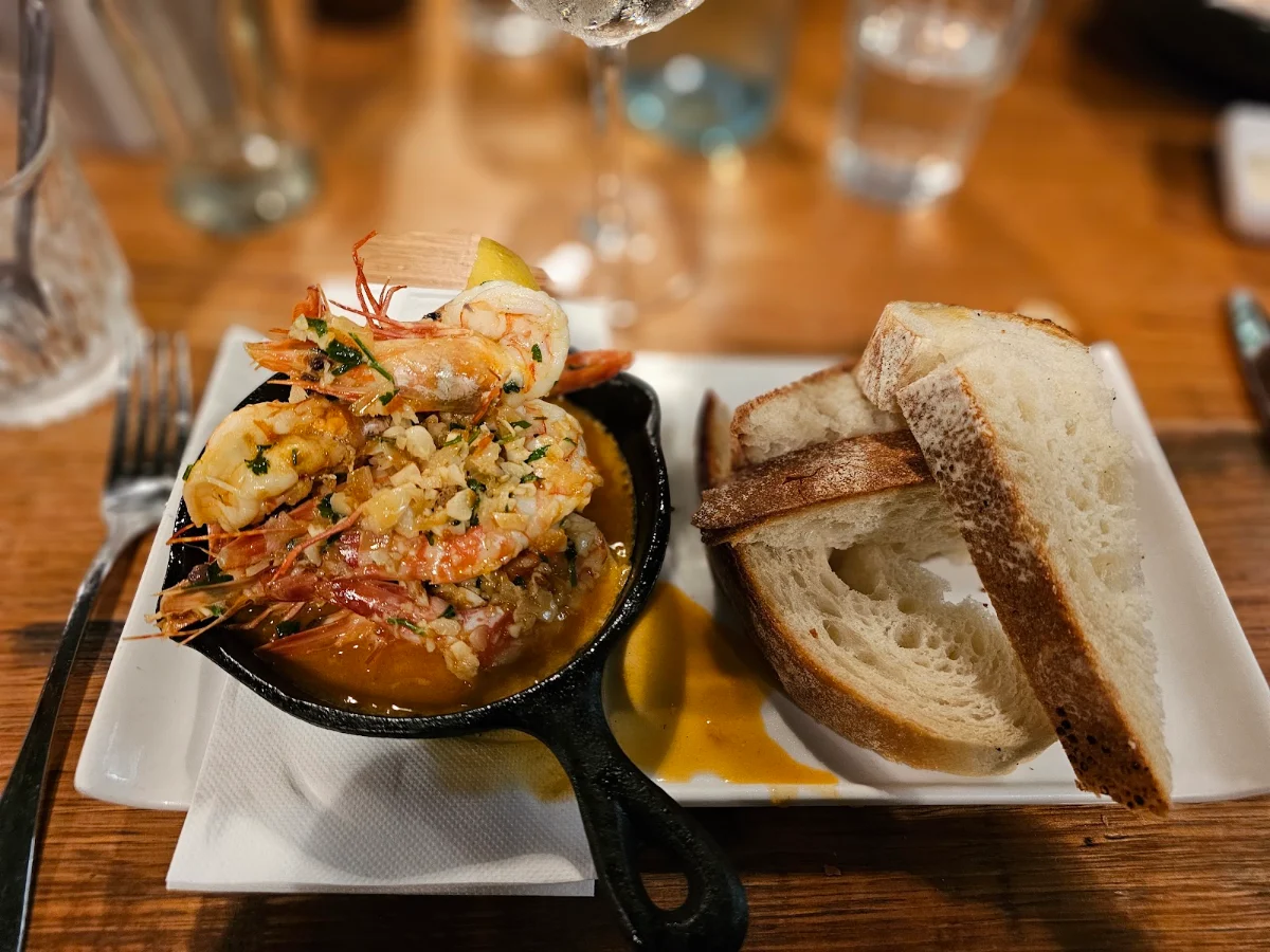 Sizzling Garlic Prawns