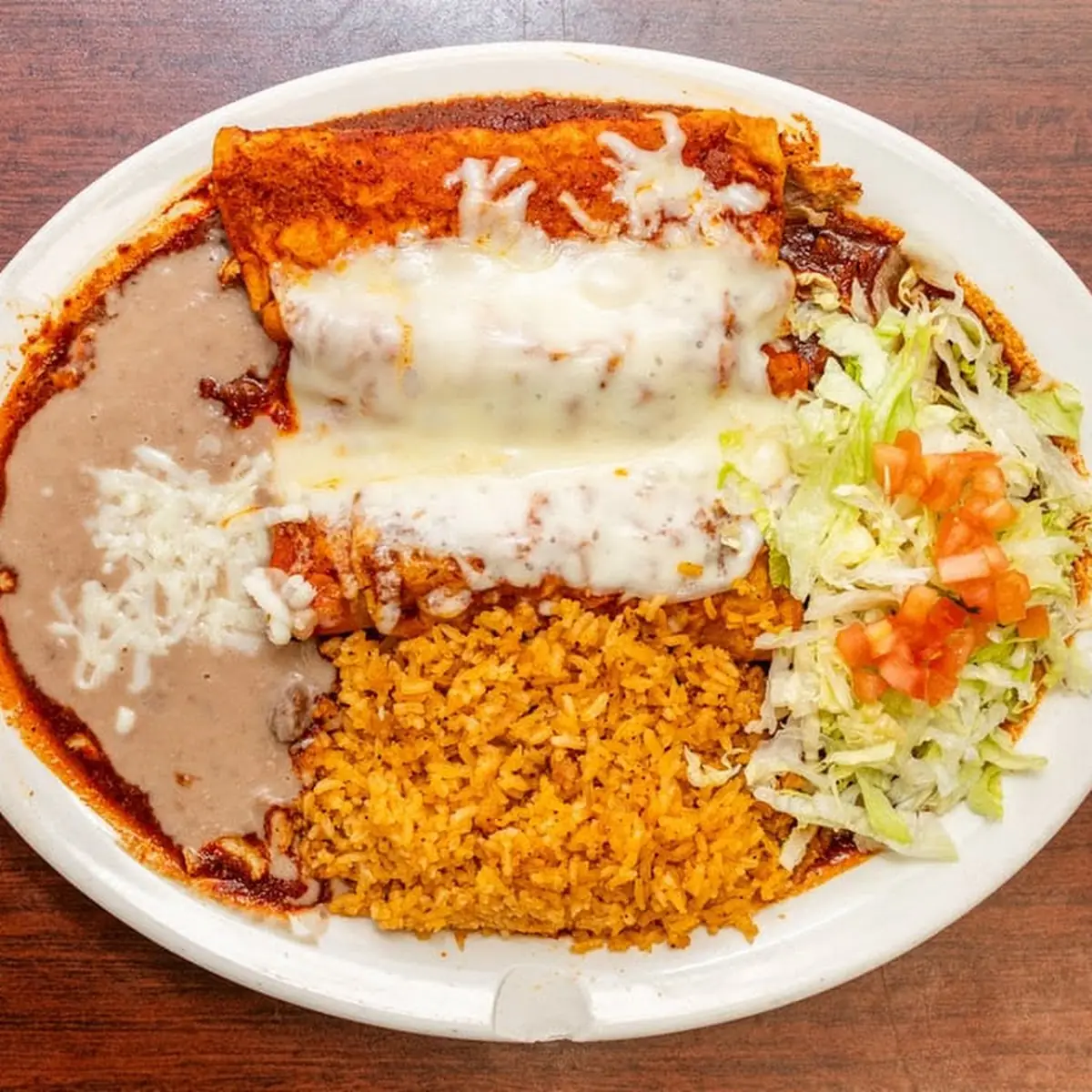 Ground Beef Enchiladas Suizas