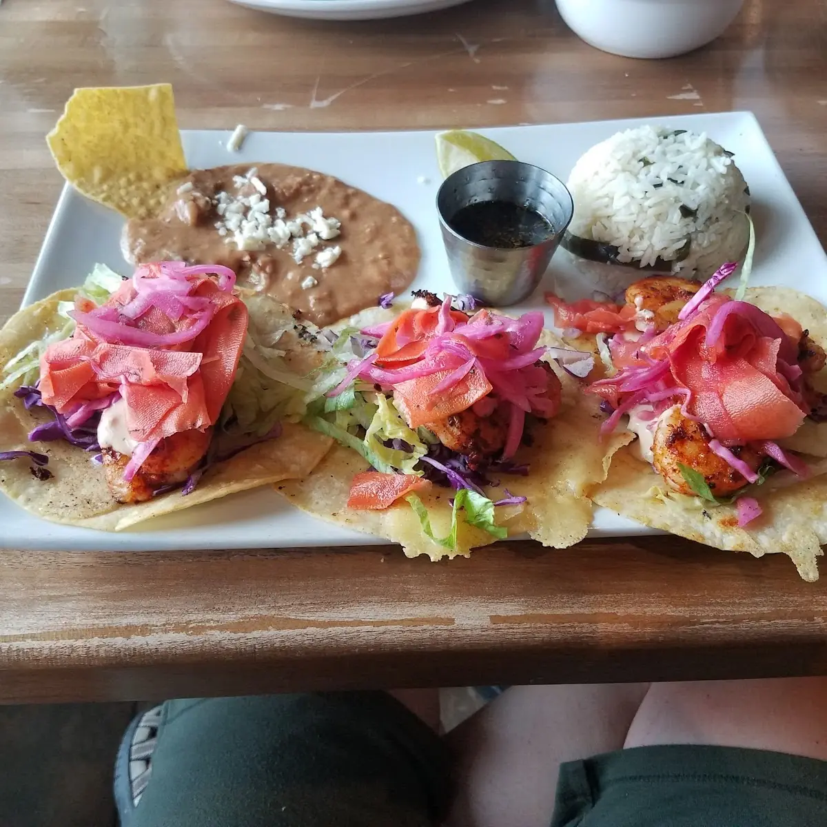 Tequila Shrimp Tacos
