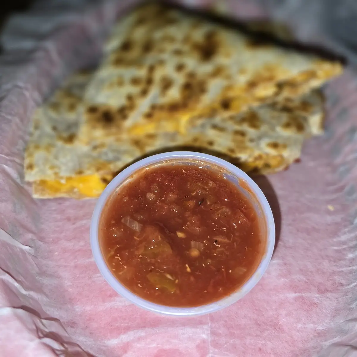 Blackened Chicken Quesadilla Rellena