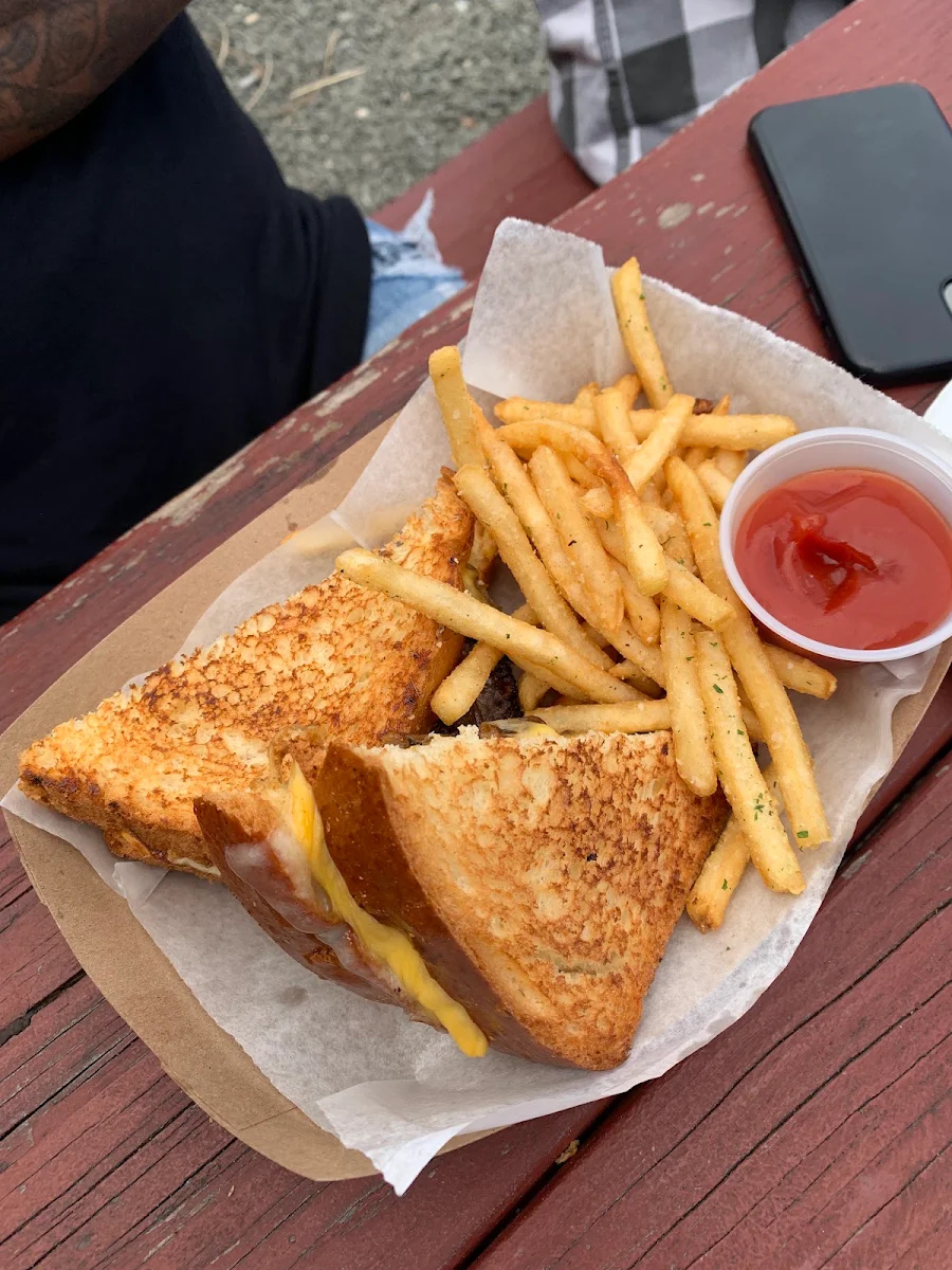 Brisket Grilled Cheese