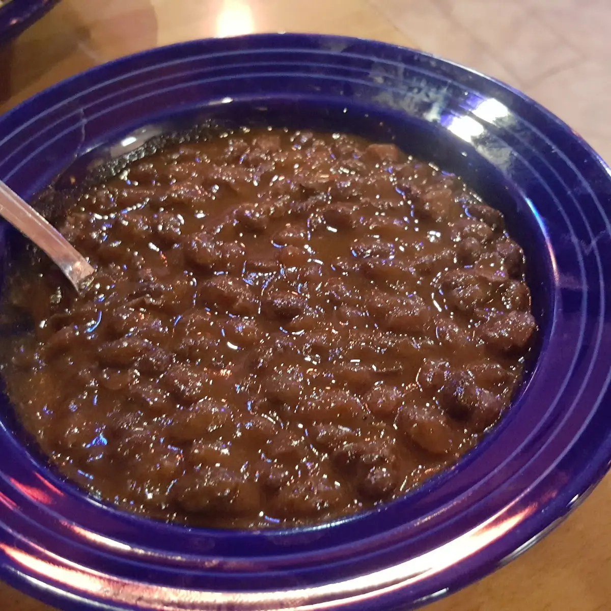 Black Beans on Side