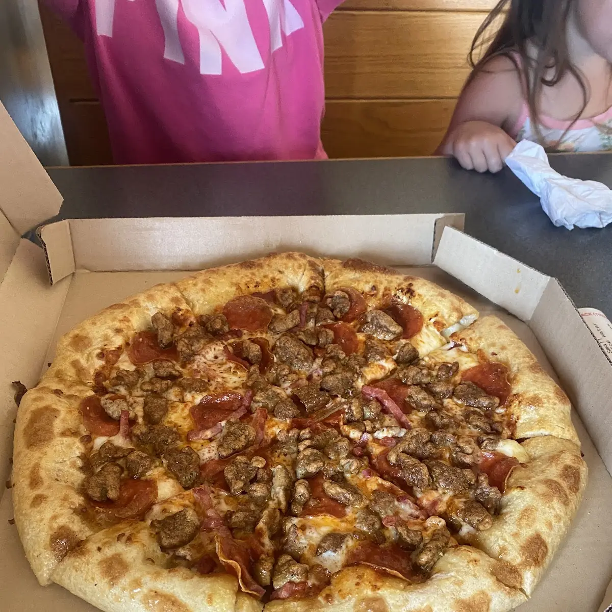 Stuffed Crust Meat Lovers Pizza