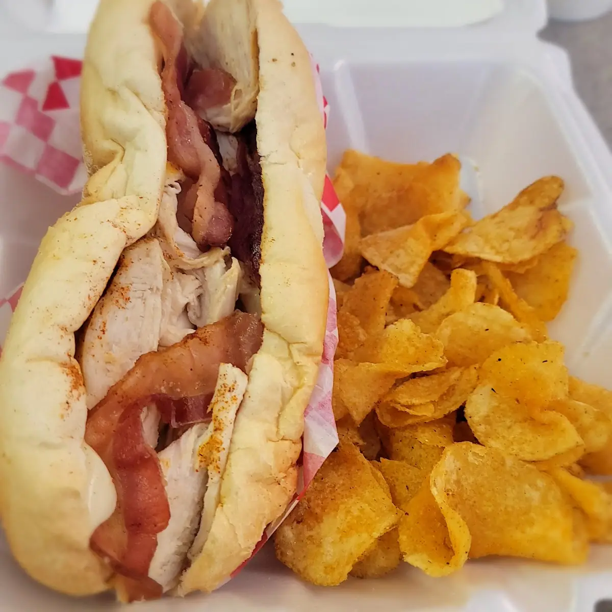Cajun Chicken Sandwich Combo