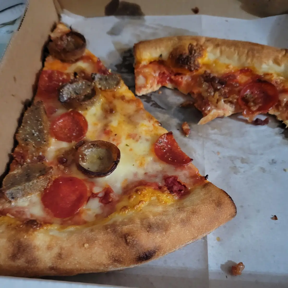 Pepperoni and Sausage Pizza