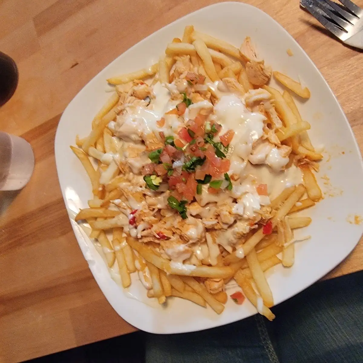 Teco Fries with Cheese
