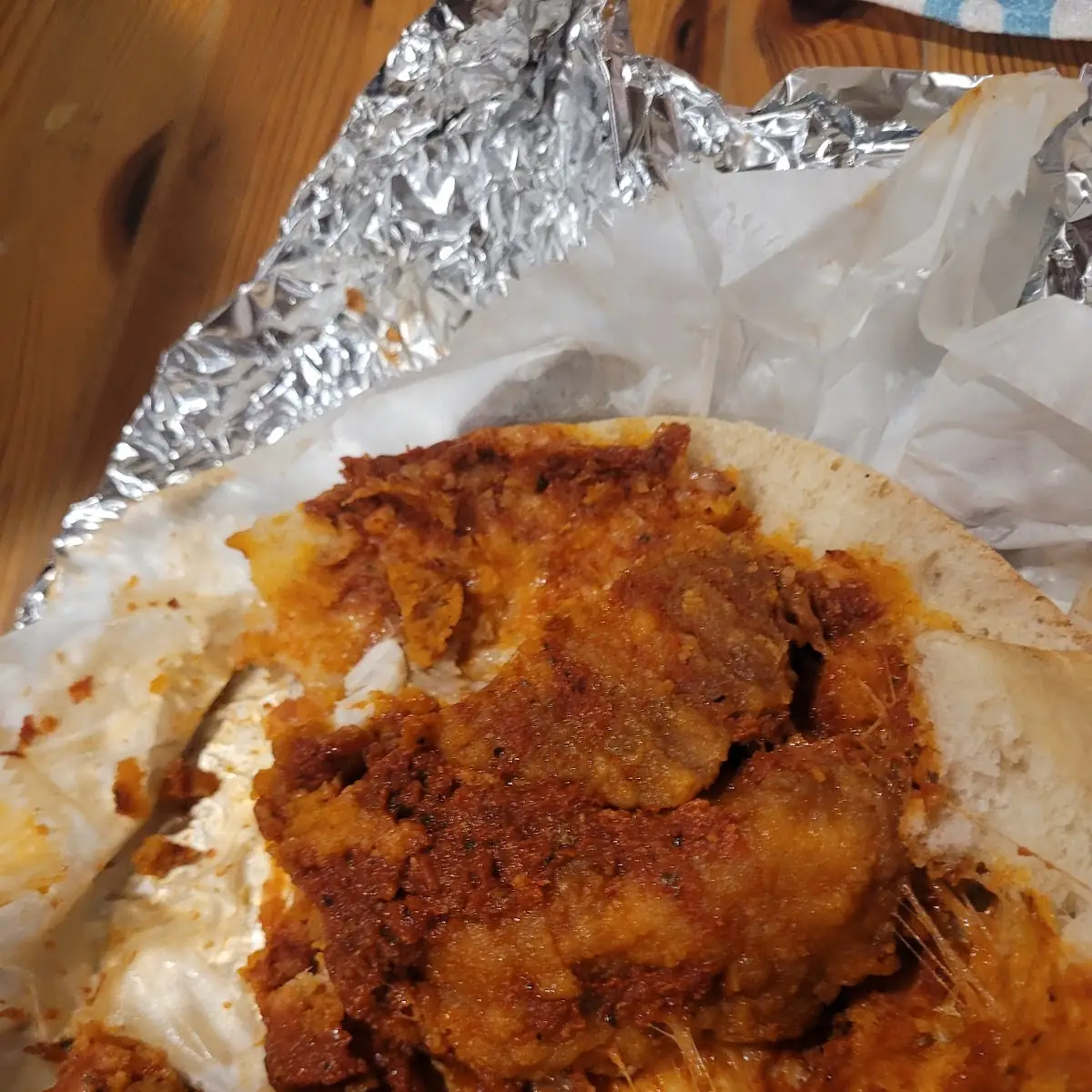 Chicken Parmigiana Sub