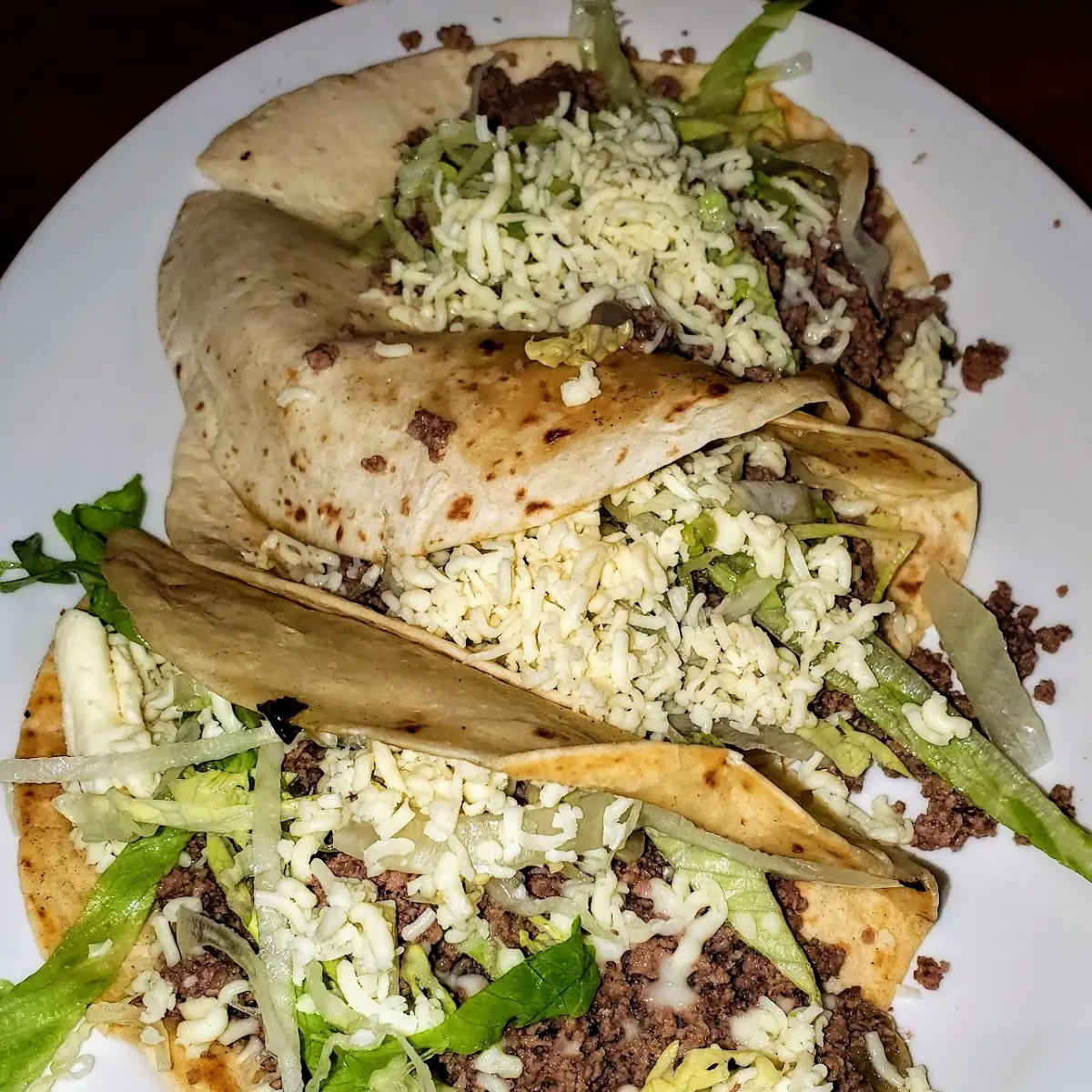 2 Soft Tacos