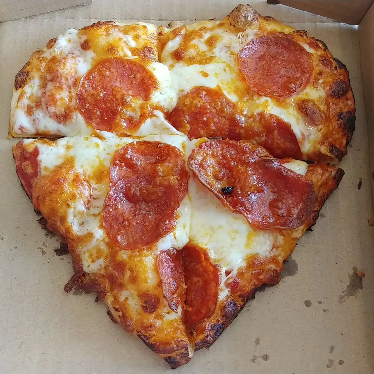 Heart Shaped Pizza - Pepperoni