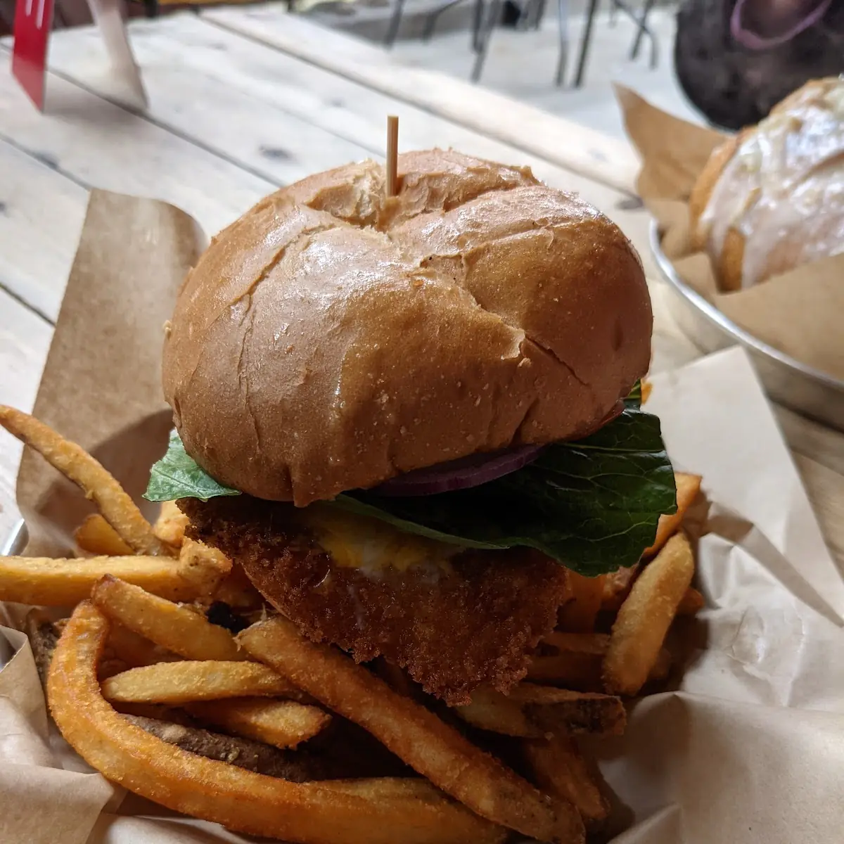 Halibut Fish Sandwich