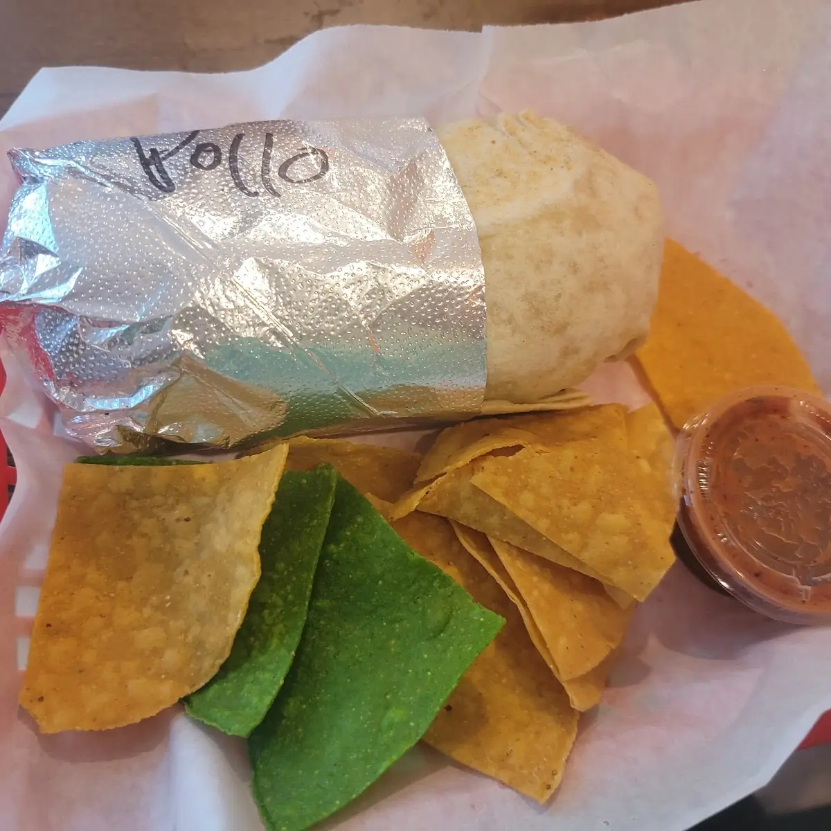 Chicken Burrito