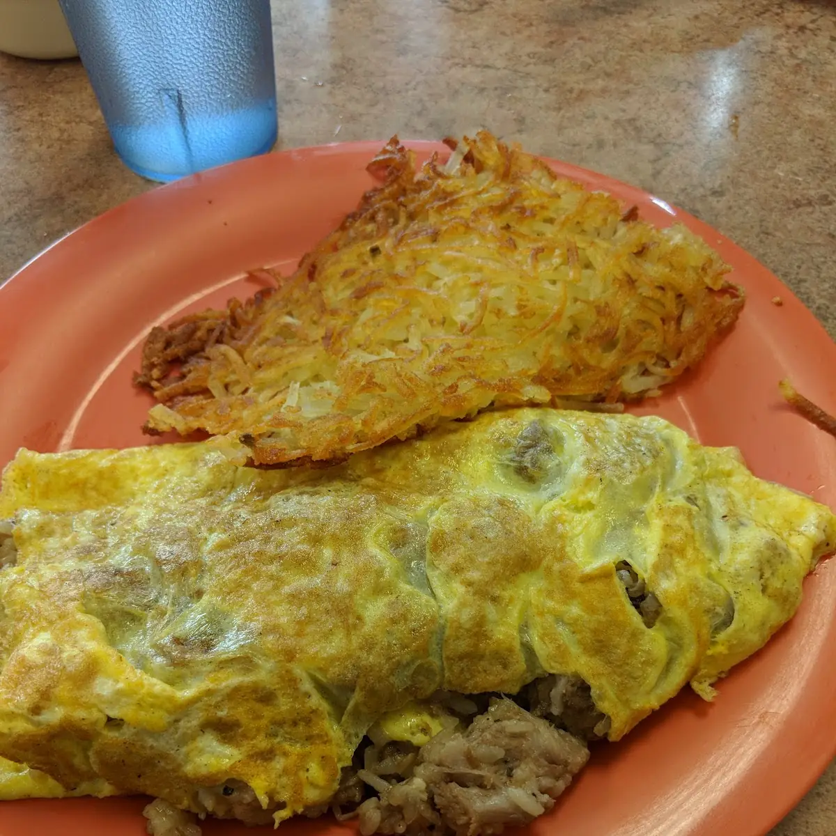La Carte Fried Rice Omelette