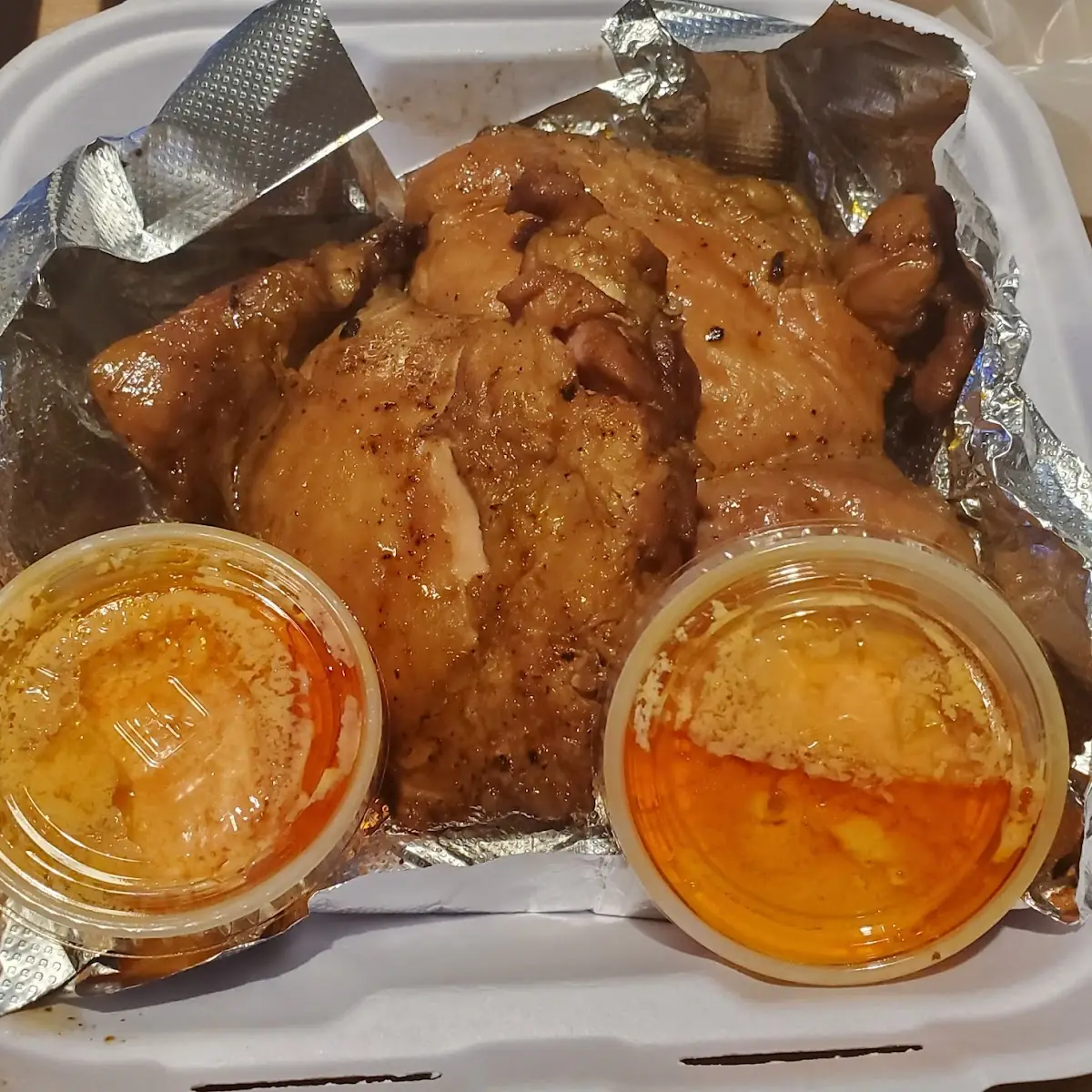 Grilled Chicken Thighs
