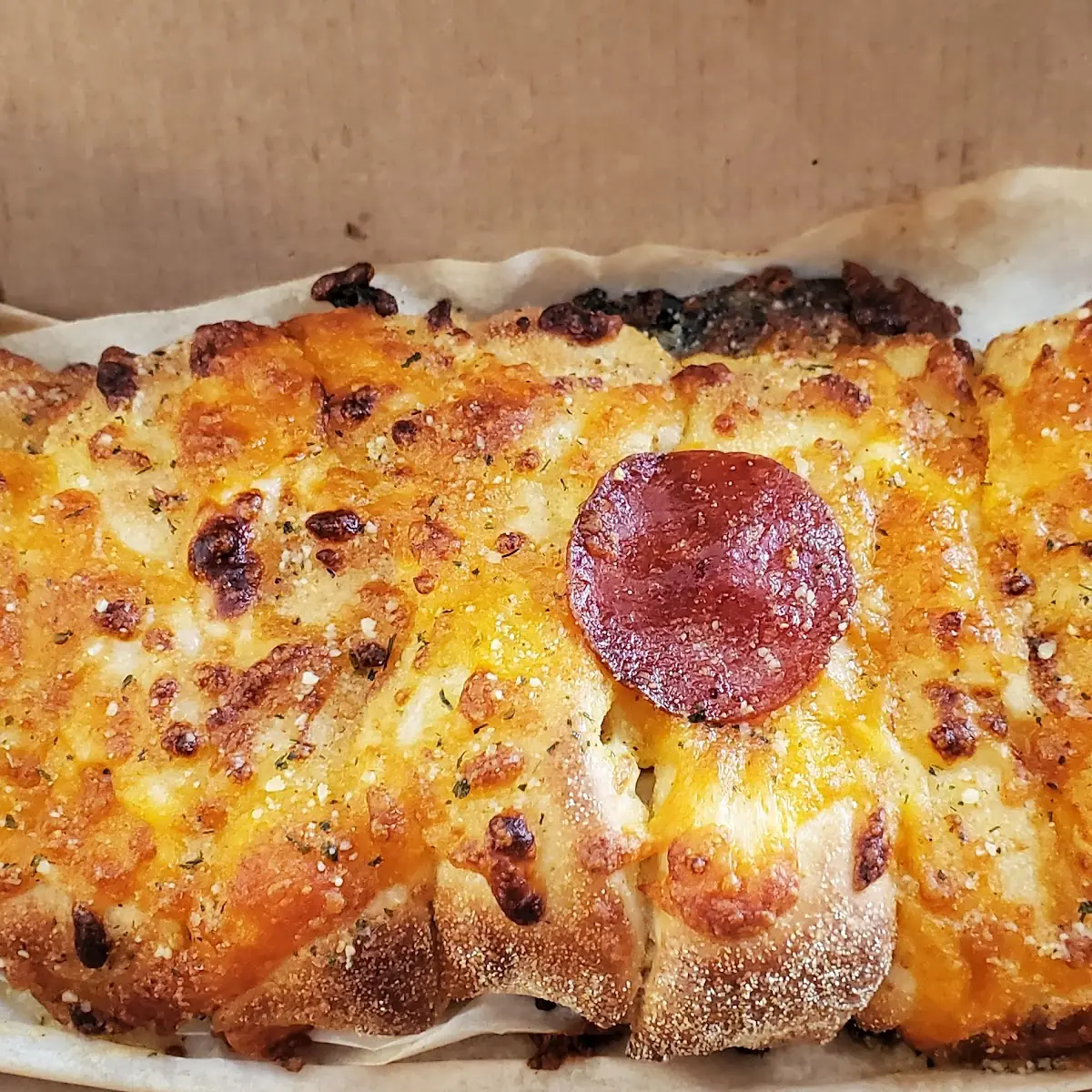Pepperoni and Cheese Bread