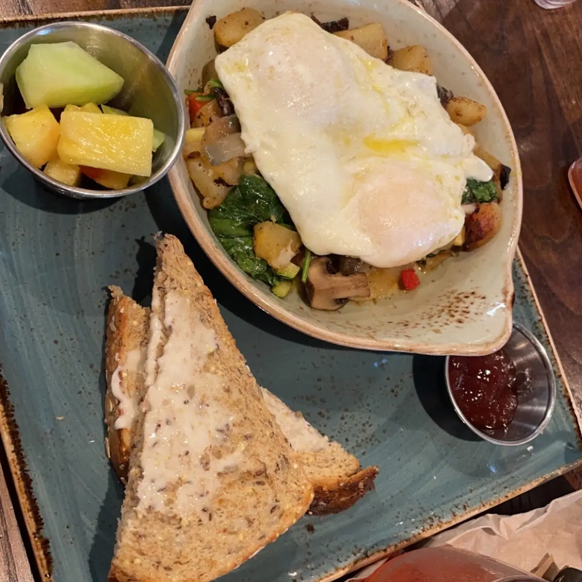 Eggs with Hash Brown