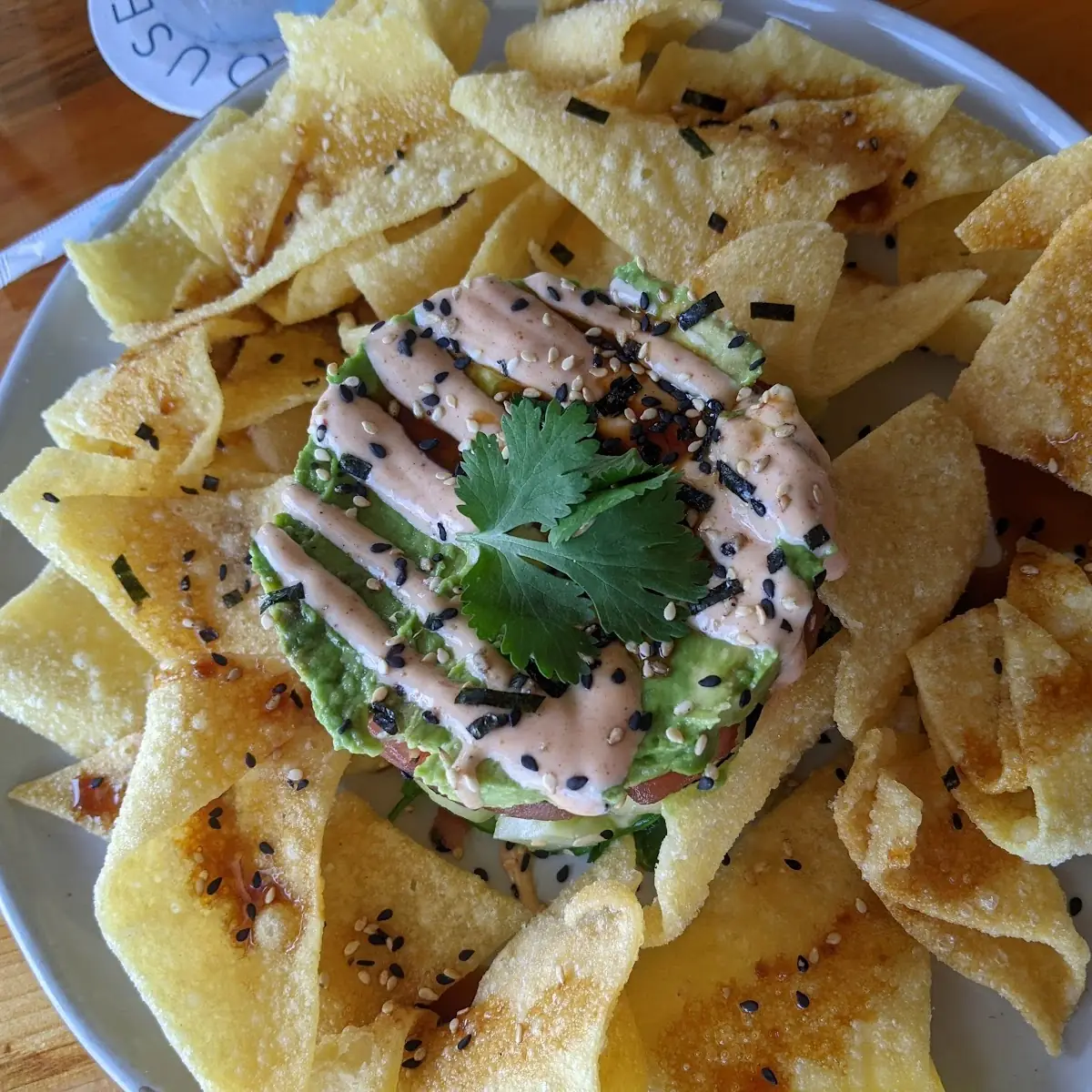 Ahi Poke Nachos