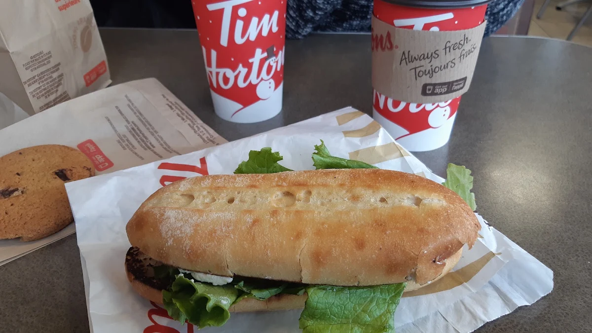 Vegetable Sandwich, Tim Hortons