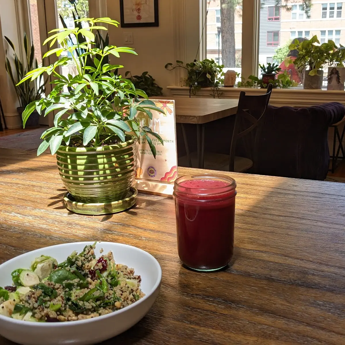 Brussel Sprout Quinoa Bowl
