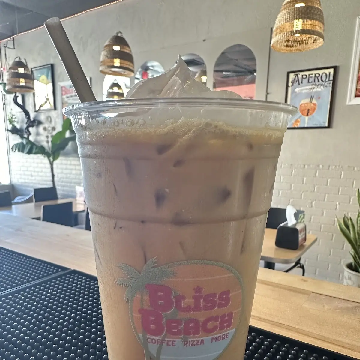 Iced Hazelnut Latte