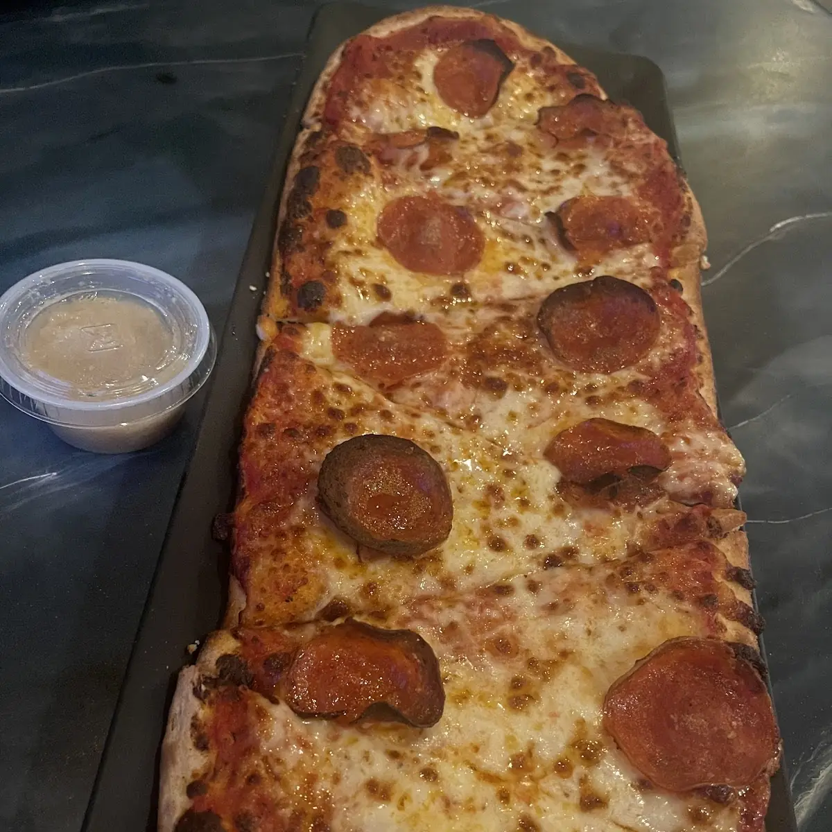 Cheese and Pepperoni Pizza
