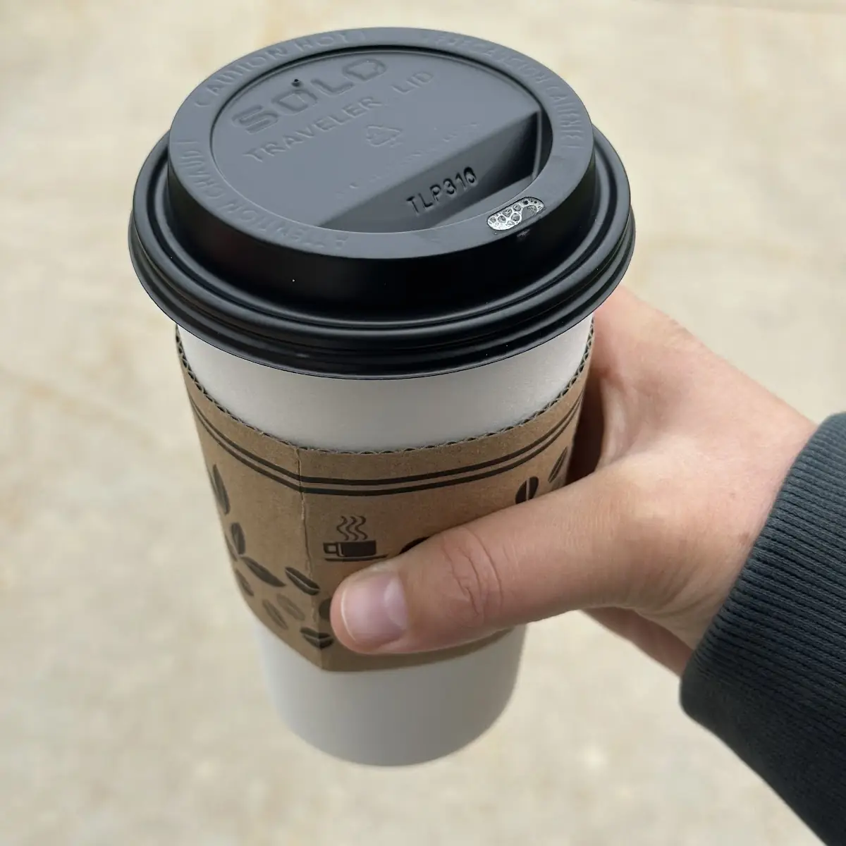 Dirty Chai with Oat Milk