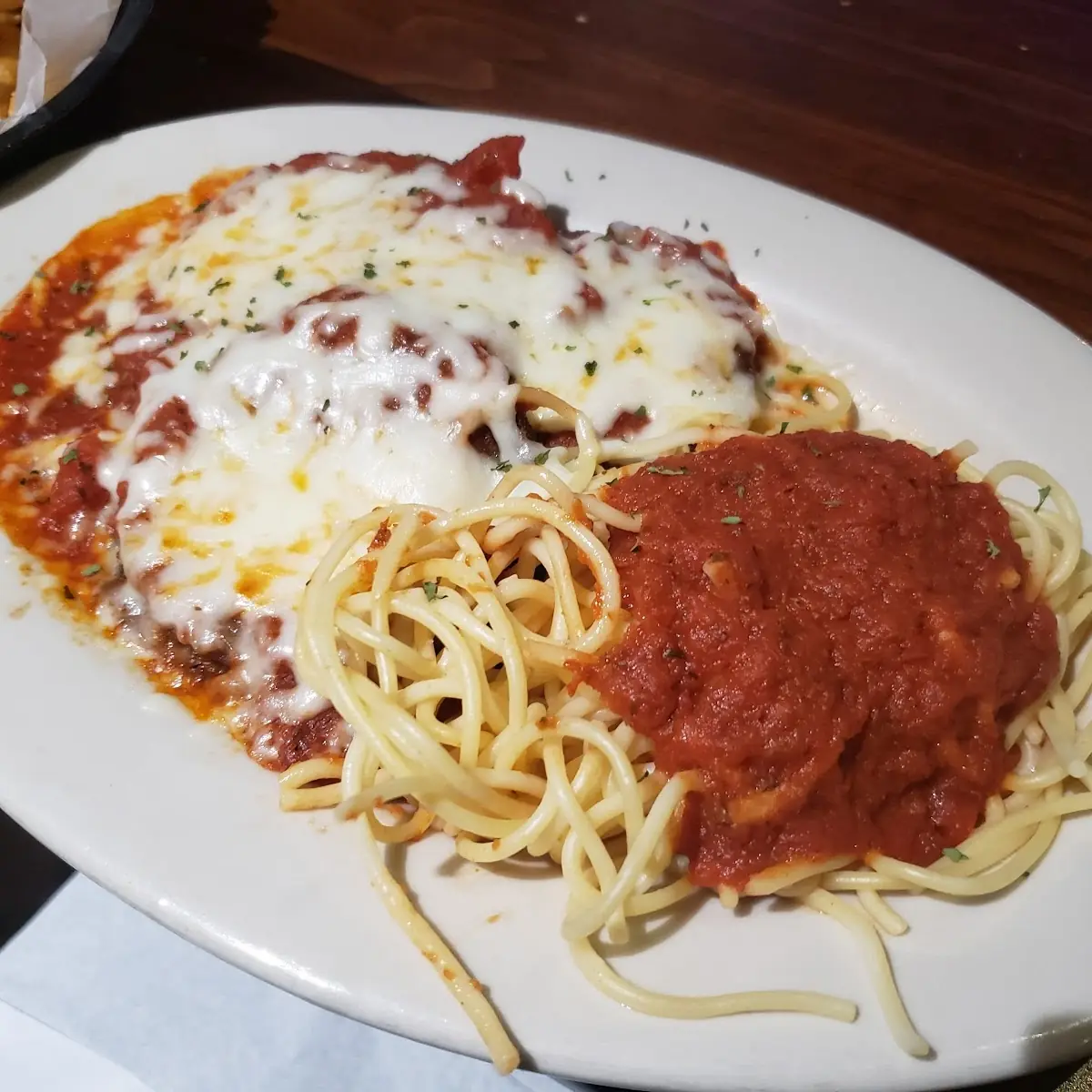 Ops Eggplant Parmigiana
