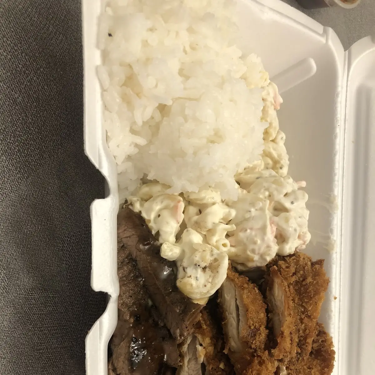 Steak and Chicken Katsu
