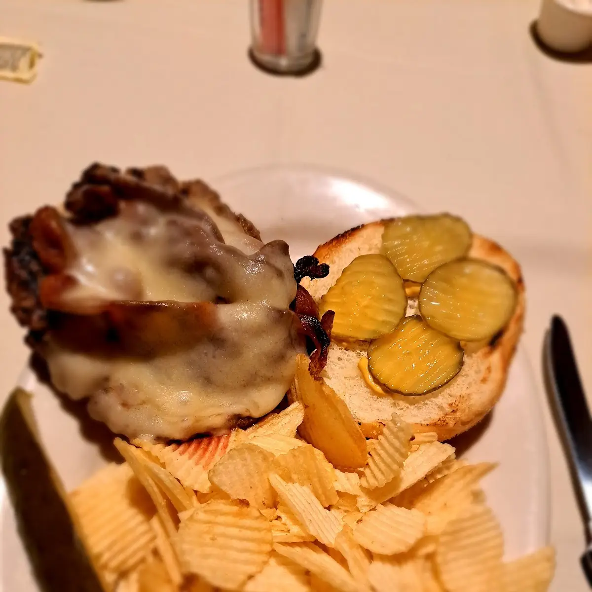 Bacon Swiss Burger