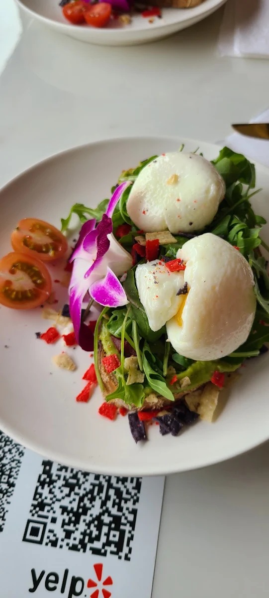 Avocado Toast with Poached Eggs