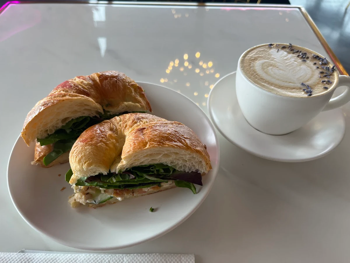 Chicken Bacon Croissant Sandwich