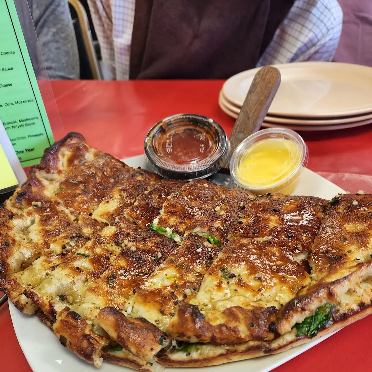 Greek Bread with House Dressing
