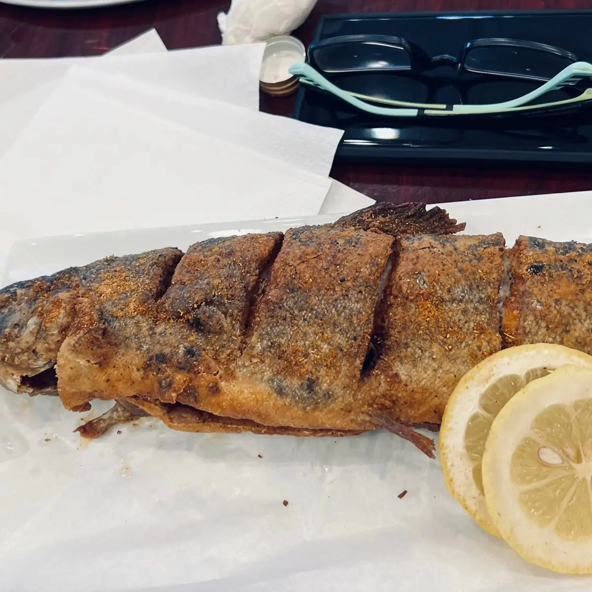 Fried Trout Fish
