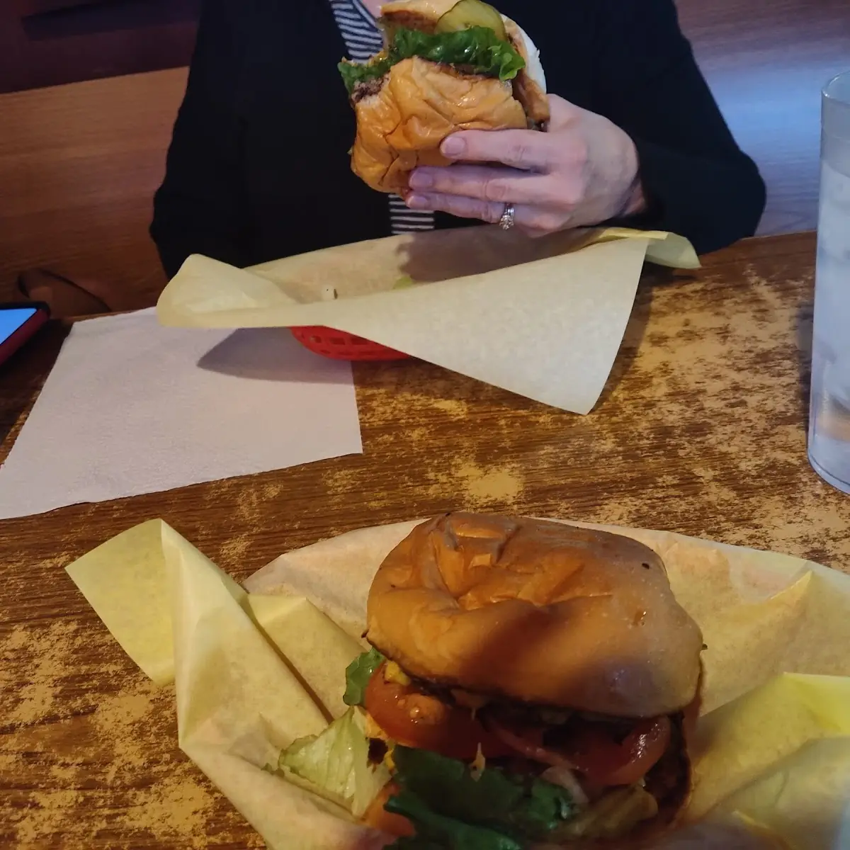 Green Chile Cheese Burger