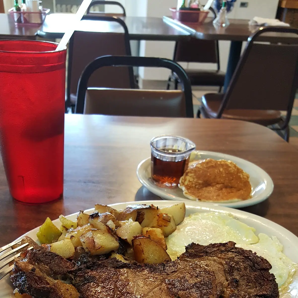 Pork Chops & Eggs