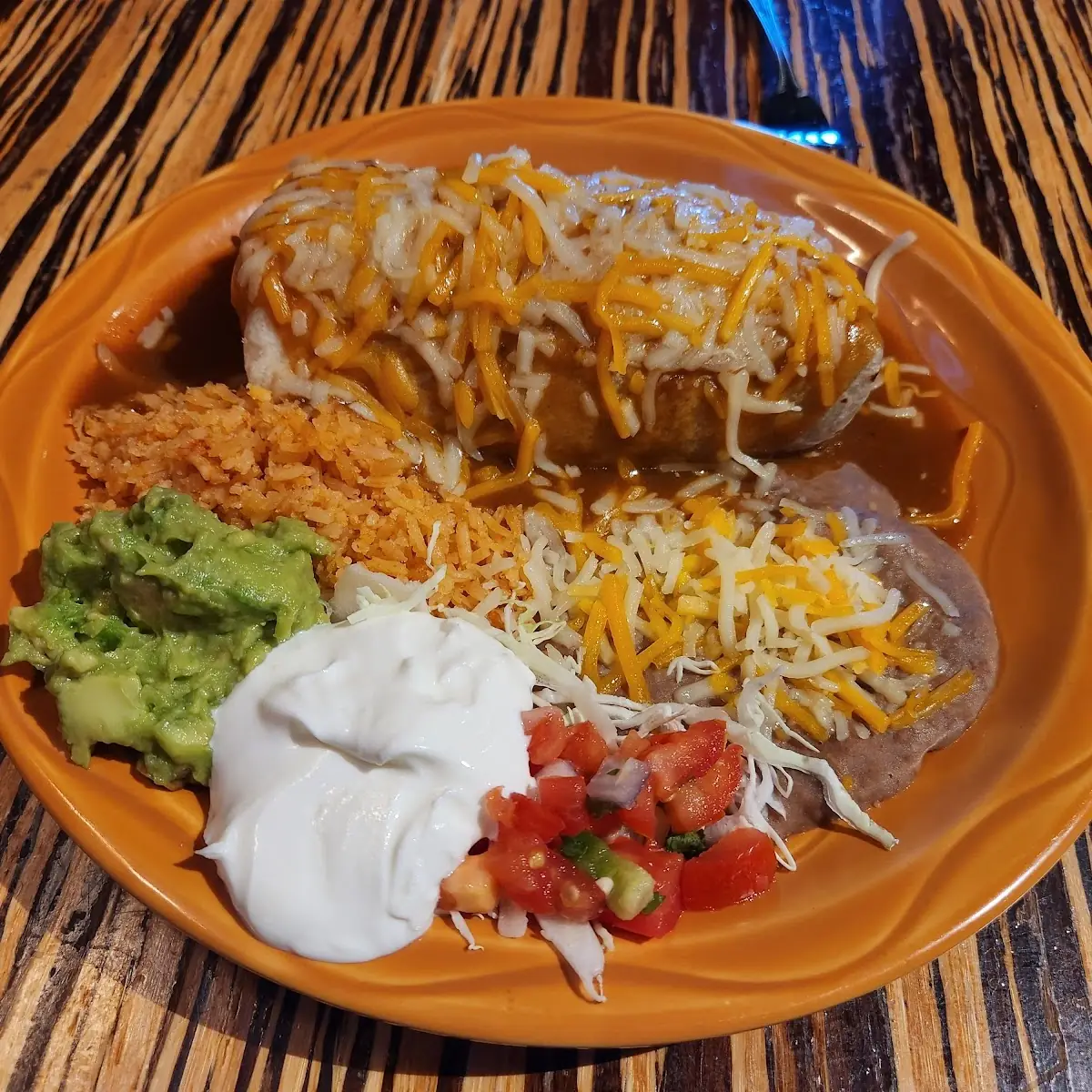 Wet Chicken Burrito