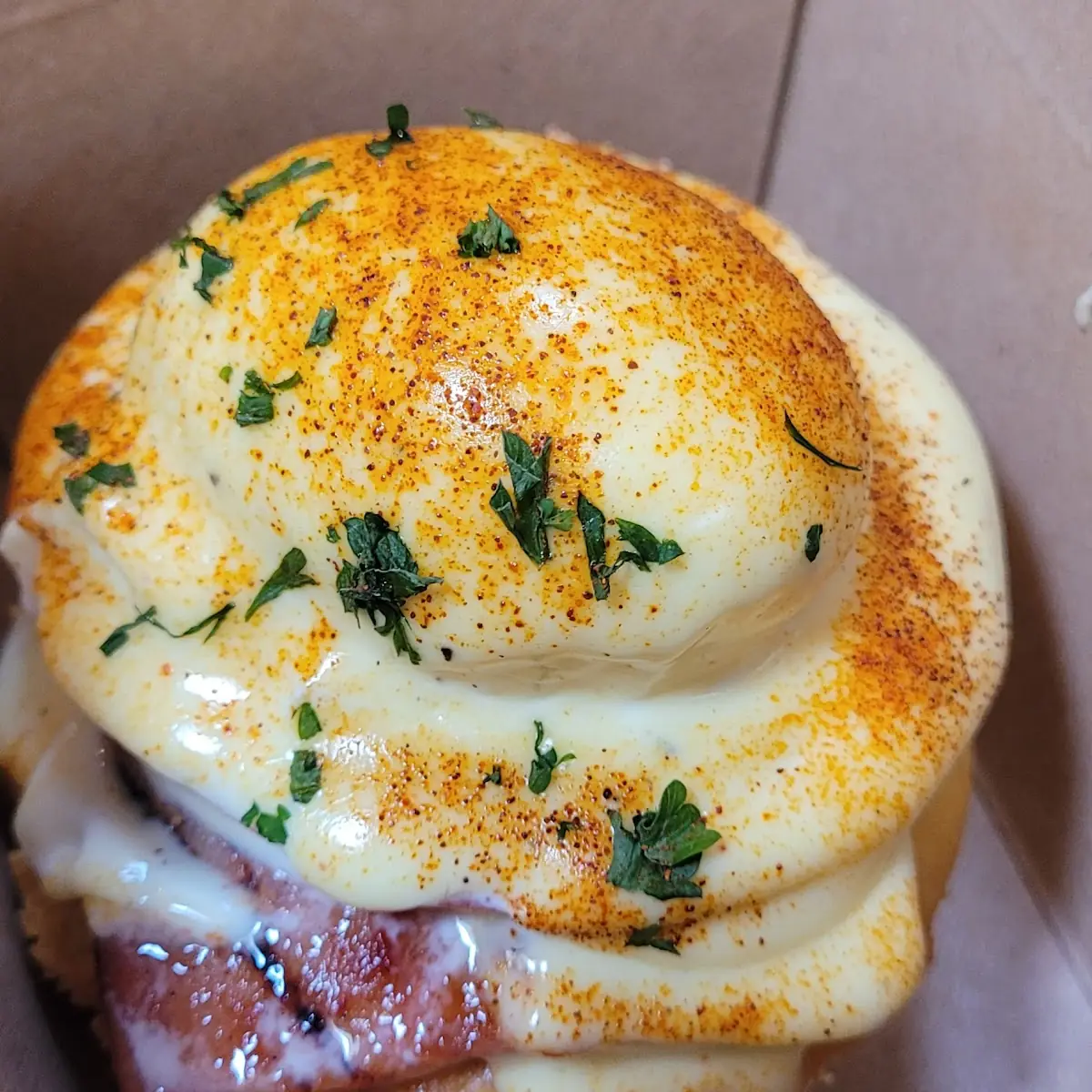 Eggs Benedict Eggs Tower