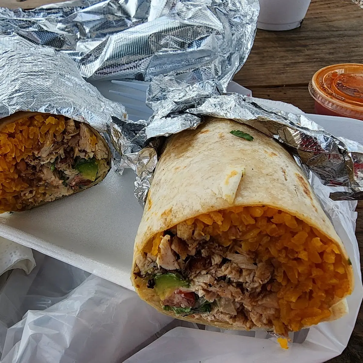 Chicken Burrito