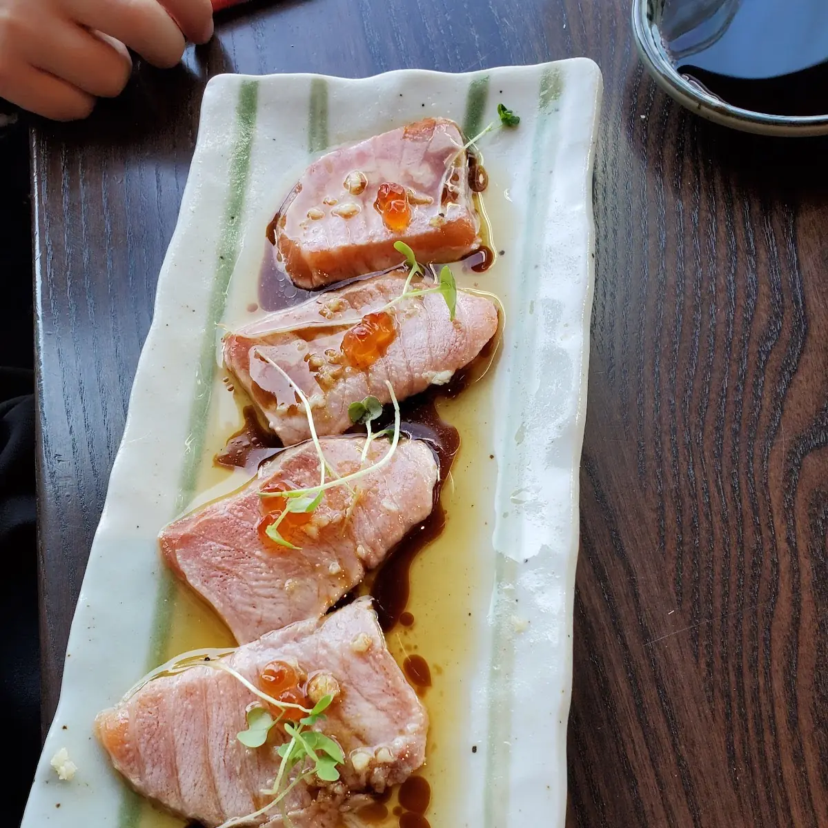 Truffle Salmon Sashimi