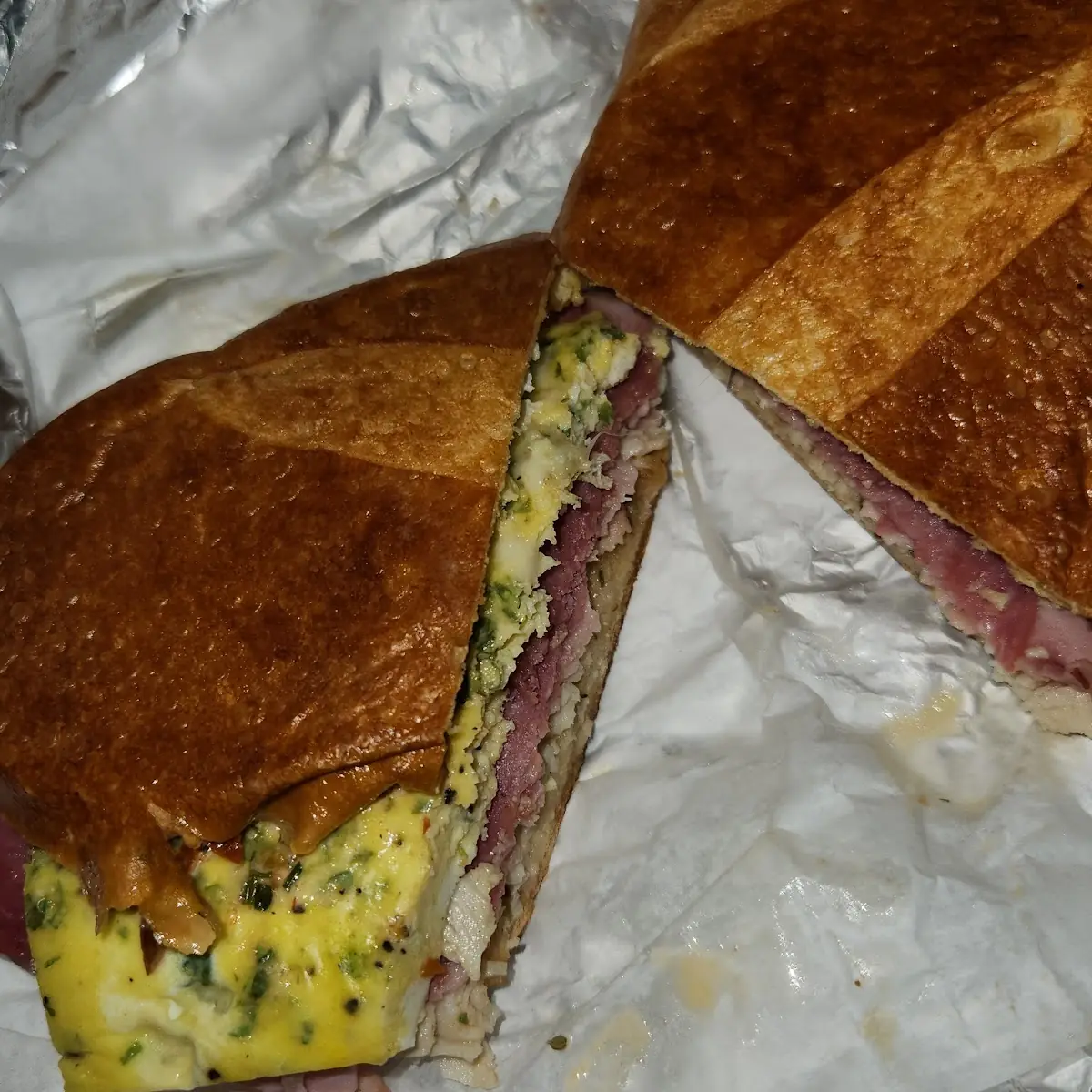 Italian Sub with Egg Added