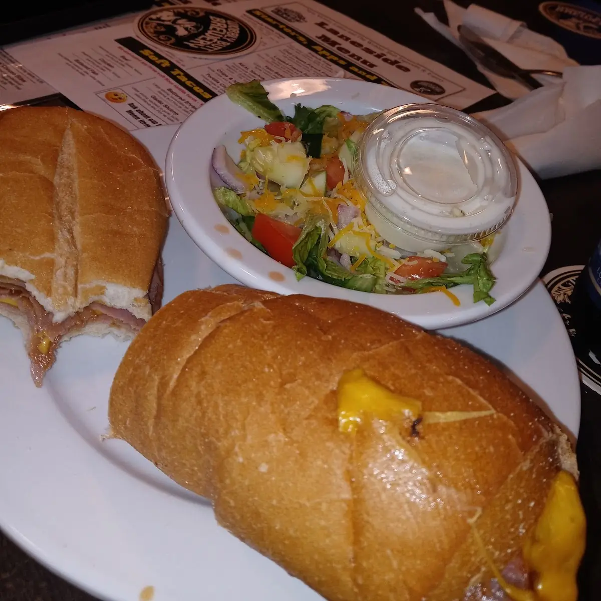Ham and Cheese Melt