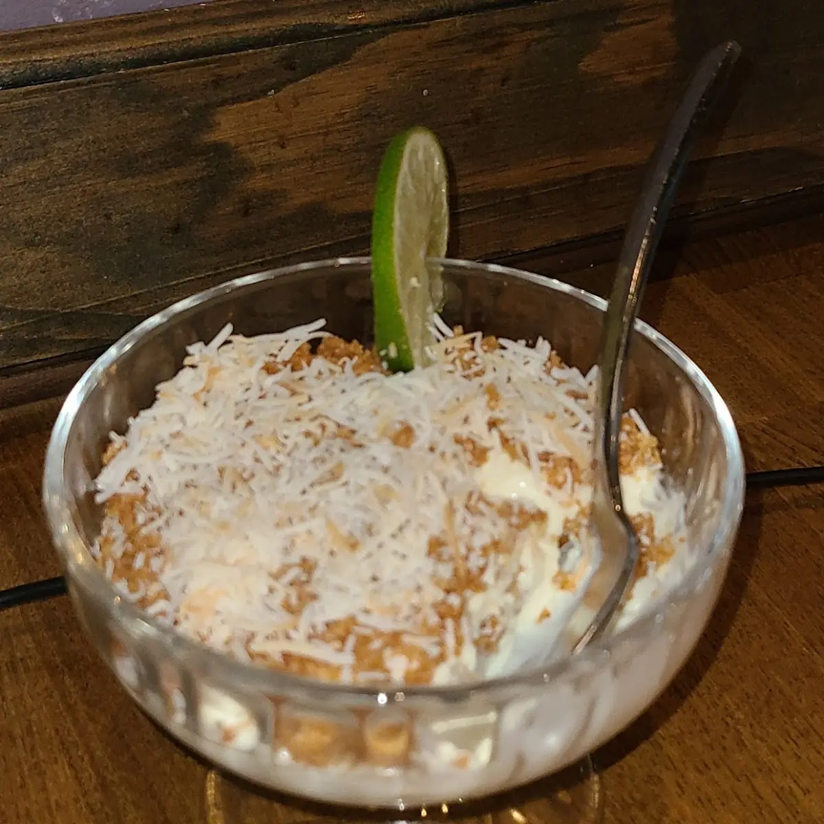 Deconstructed Key Lime Pie