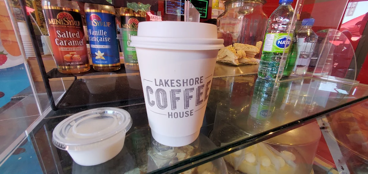 Americano Coffee, Lakeshore Ice cream cafe