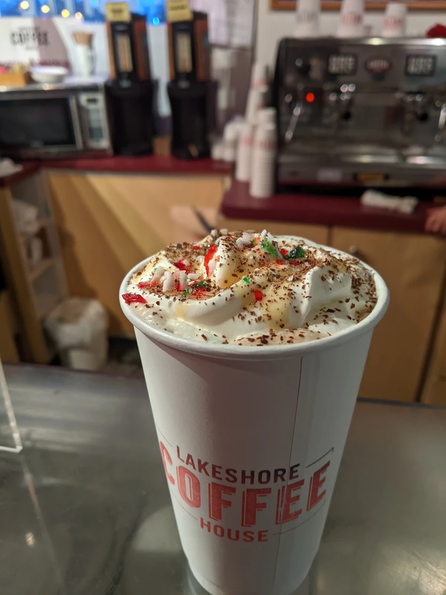 Peppermint Mocha, Lakeshore Ice cream cafe