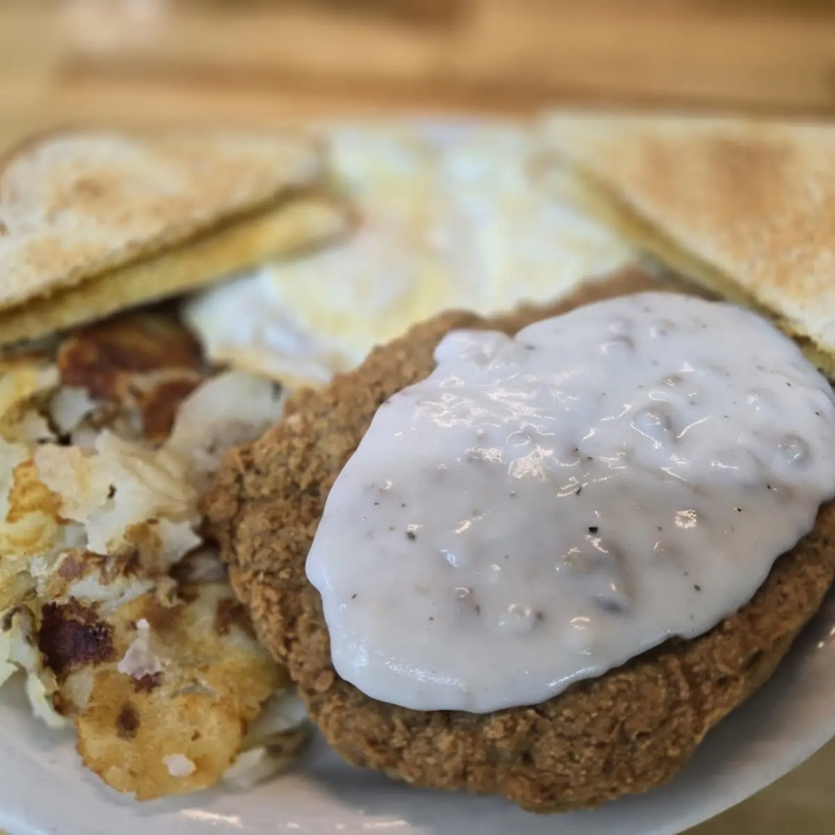 Country Fried Steak Breakfast