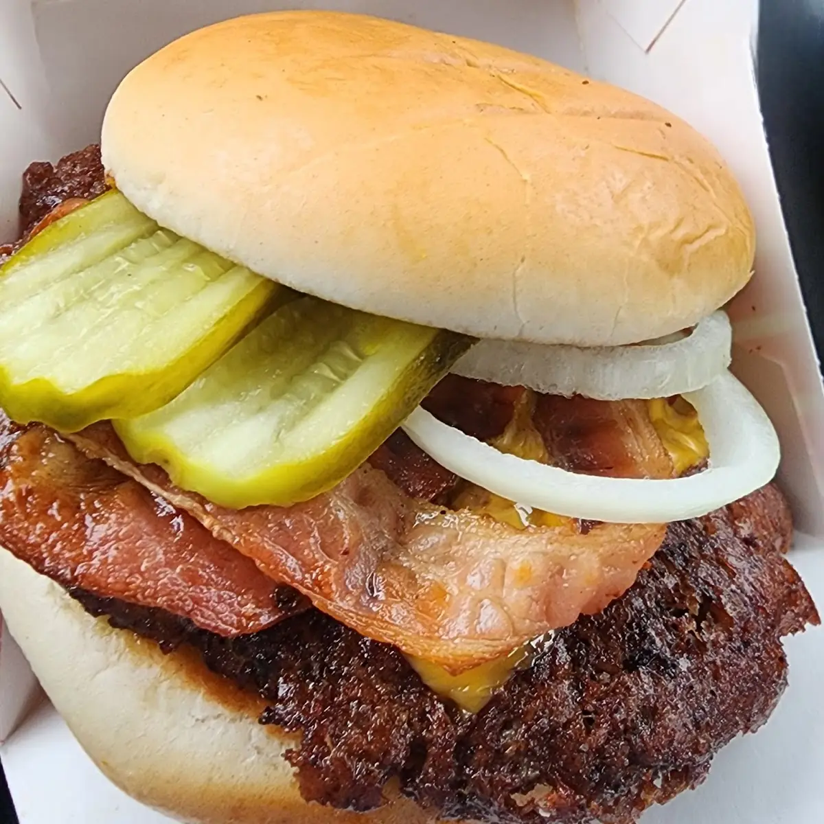 Freddy's Bacon Double Cheeseburger