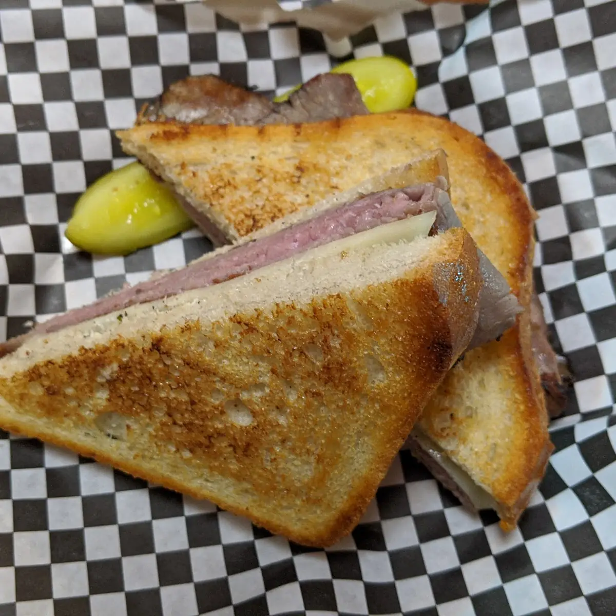 Corned Beef Horseradish Panini